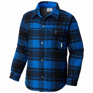 Columbia Camisas Windward™ Niño Azules (304FMZWCP)